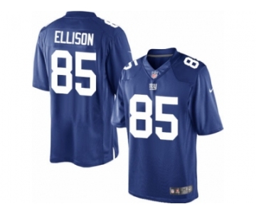 Men's Nike New York Giants #85 Rhett Ellison Limited Royal Blue Team Color NFL Jersey