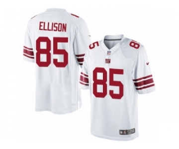 Men's Nike New York Giants #85 Rhett Ellison Limited White NFL Jersey