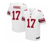 Nike New York Giants #17 Dwayne Harris white Jerseys[Elite]