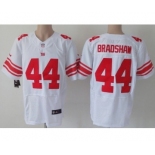 Nike New York Giants #44 Ahmad Bradshaw White Elite Jersey