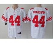 Nike New York Giants #44 Ahmad Bradshaw White Elite Jersey