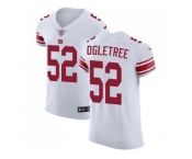 Nike New York Giants #52 Alec Ogletree White Men Stitched NFL Vapor Untouchable Elite Jersey