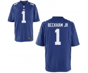 nike nfl jerseys new york giants #1 beckhamjr blue[Elite][beckhamjr]