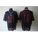 nike nfl jerseys new york giants #10 manning black[Elite lights out]