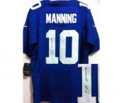 nike nfl jerseys new york giants #10 manning blue[Elite signature]