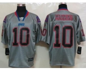 nike nfl jerseys new york giants #10 manning grey[Elite lights out]