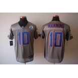 nike nfl jerseys new york giants #10 manning grey[Elite shadow 50th Patch]