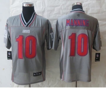 nike nfl jerseys new york giants #10 manning  grey[Elite vapor]