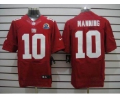 nike nfl jerseys new york giants #10 manning red[Elite 50th Patch]