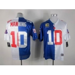 nike nfl jerseys new york giants #10 manning white-blue[Elite split c patch]