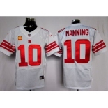 nike nfl jerseys new york giants #10 manning white[Elite c patch]