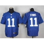 nike nfl jerseys new york giants #11 stmms blue[Elite]