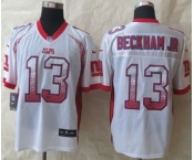 nike nfl jerseys new york giants #13 beckhamjr white[Elite drift fashion]