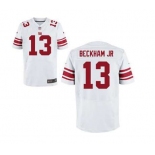 nike nfl jerseys new york giants #13 beckhamjr white[Elite]