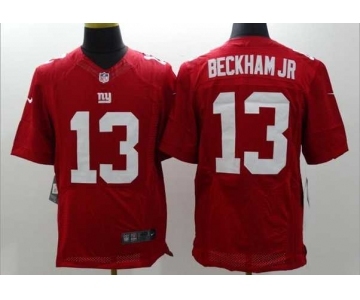 nike nfl jerseys new york giants #13 bedkhamjr red[Elite]