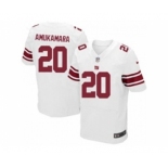 nike nfl jerseys new york giants #20 prince amukamara white[Elite]