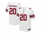 nike nfl jerseys new york giants #20 prince amukamara white[Elite]