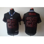 nike nfl jerseys new york giants #22 wilson black[Elite lights out]