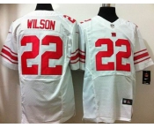 nike nfl jerseys new york giants #22 wilson white[Elite]