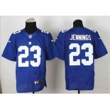 nike nfl jerseys new york giants #23 jennings blue[Elite]