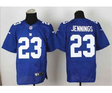 nike nfl jerseys new york giants #23 jennings blue[Elite]