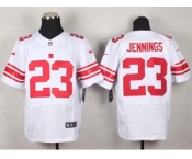 nike nfl jerseys new york giants #23 jennings white[Elite]