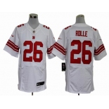 nike nfl jerseys new york giants #26 rdlle white[Elite]