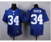 nike nfl jerseys new york giants #34 vereen blue[vereen][Elite]