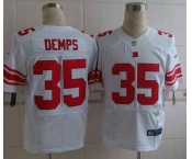 nike nfl jerseys new york giants #35 demps white[Elite][demps]