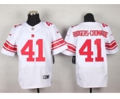 nike nfl jerseys new york giants #41 dominique rodgers-cromartie royal white[Elite]