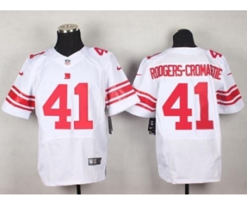 nike nfl jerseys new york giants #41 dominique rodgers-cromartie royal white[Elite]