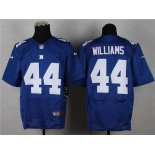 nike nfl jerseys new york giants #44 williams blue[Elite][williams]