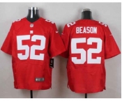 nike nfl jerseys new york giants #52 beason red[Elite]