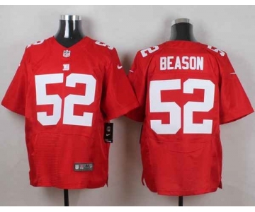 nike nfl jerseys new york giants #52 beason red[Elite]