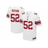 nike nfl jerseys new york giants #52 beason white[Elite]