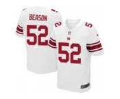 nike nfl jerseys new york giants #52 beason white[Elite]