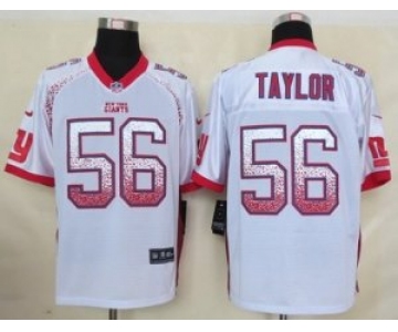 nike nfl jerseys new york giants #56 lawrence taylor white[Elite drift fashion]