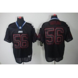 nike nfl jerseys new york giants #56 taylor black[Elite lights out]