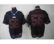 nike nfl jerseys new york giants #56 taylor black[Elite lights out]