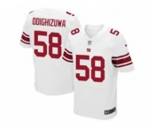 nike nfl jerseys new york giants #58 odighizuwa white[Elite][odighizuwa]