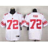 nike nfl jerseys new york giants #72 pugh white[Elite][pugh]