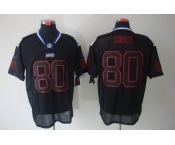 nike nfl jerseys new york giants #80 cruz black[Elite lights out]