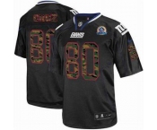 nike nfl jerseys new york giants #80 cruz black[camo fashion Elite 50th Patch]