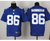 nike nfl jerseys new york giants #86 manningham blue[Elite]