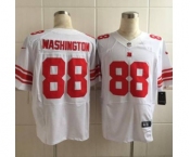 nike nfl jerseys new york giants #88 washington white[Elite][washington]