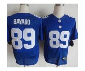 nike nfl jerseys new york giants #89 bavado blue[Elite]