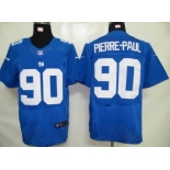 nike nfl jerseys new york giants #90 pierre-paul blue[elite]