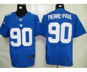 nike nfl jerseys new york giants #90 pierre-paul blue[elite]