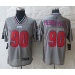 nike nfl jerseys new york giants #90 pierre-paul  grey[Elite vapor]