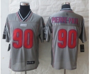 nike nfl jerseys new york giants #90 pierre-paul  grey[Elite vapor]